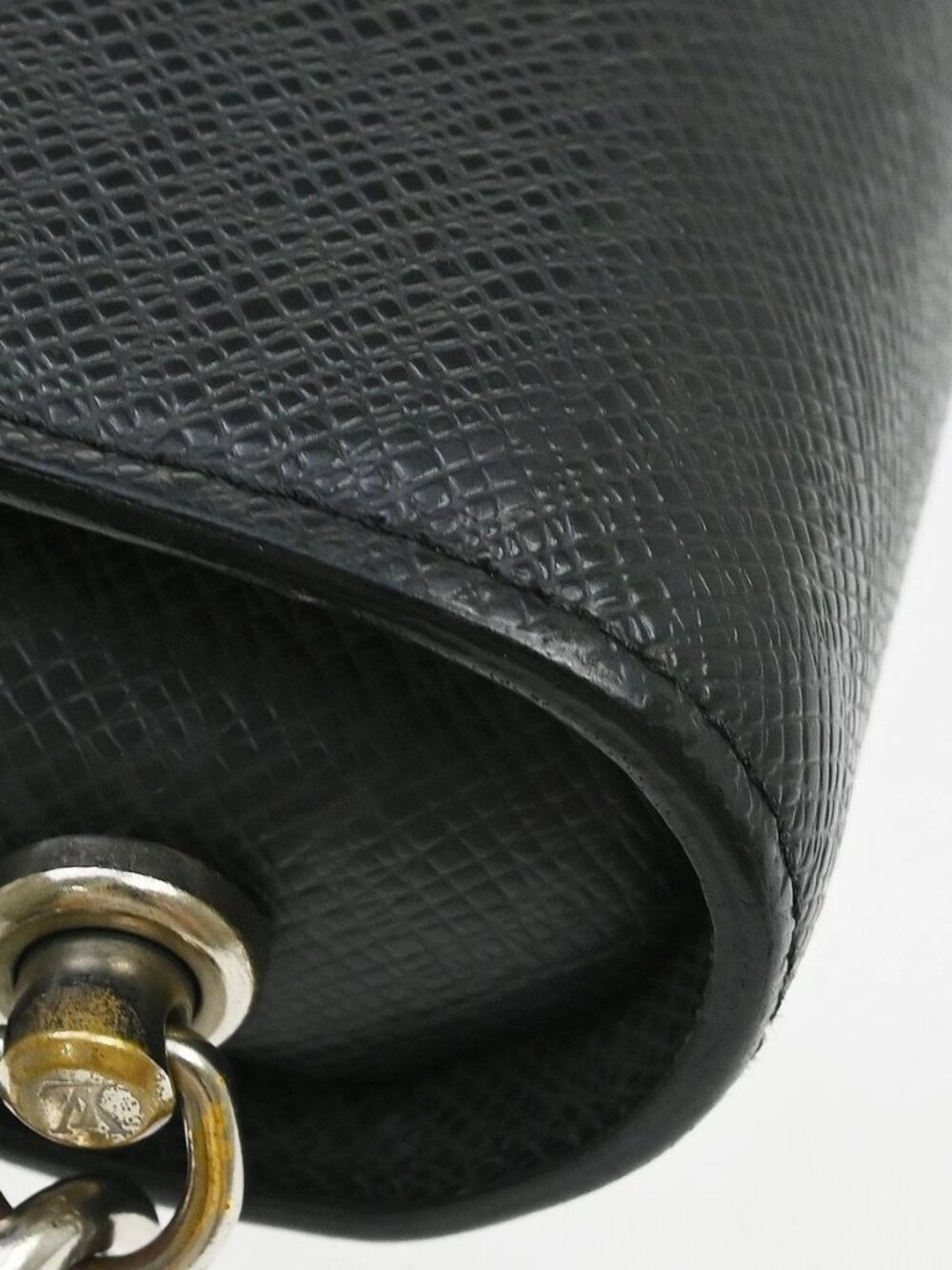 Best06 Louis Vuitton Black Taiga Baikal Clutch Bag M30182 VI0024 BQ01210 - Picture 6 of 15